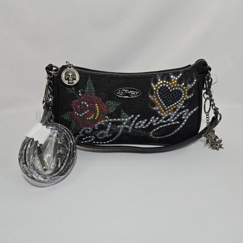 Ed Hardy Crossbody Bag Purse